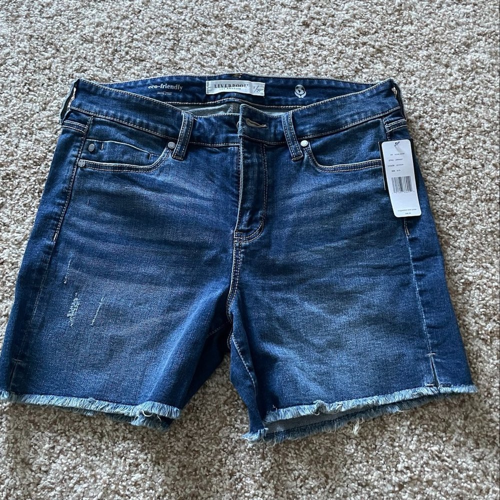 Liverpool Jean Shorts New With Tags